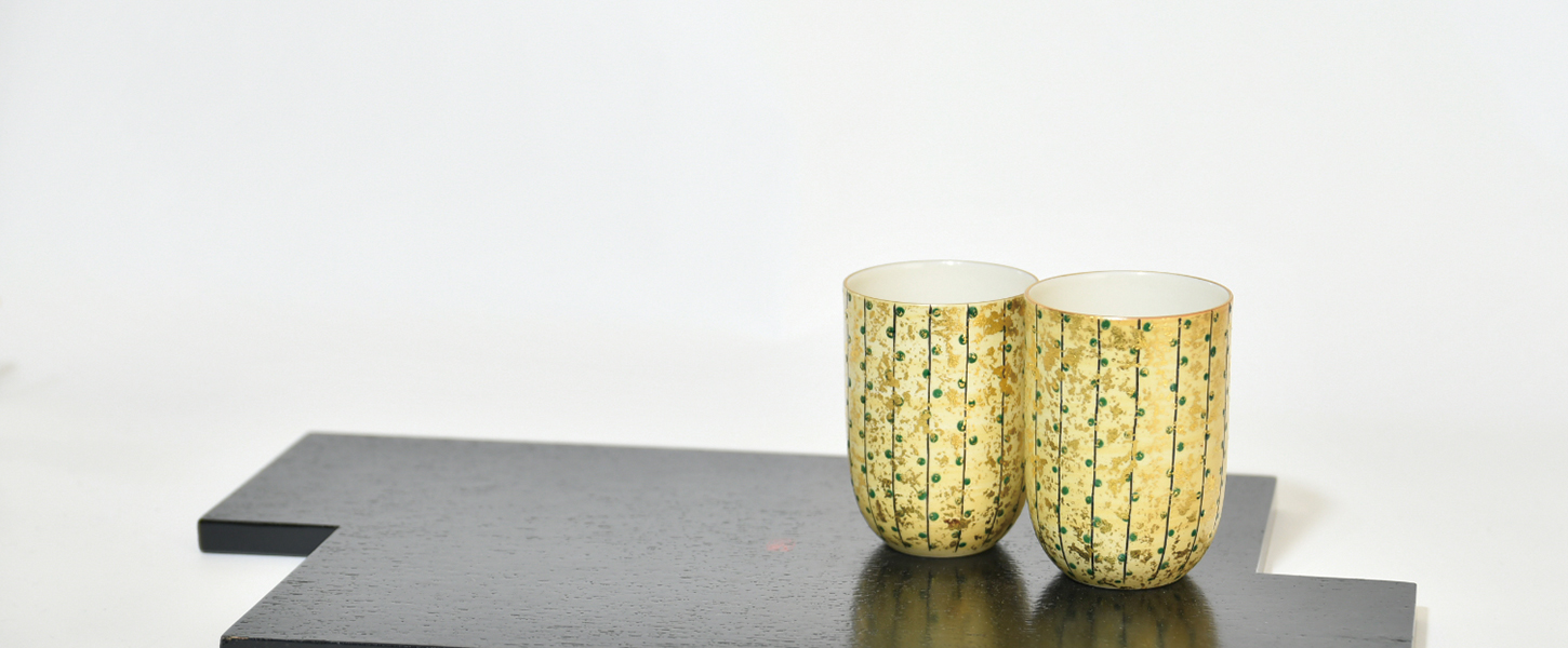 美しい京焼♡水玉透し♡菓子器♡田中芳華♡
